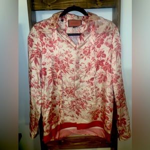 Gucci floral blouse